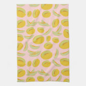 Honeydew Melons Fruit Pattern Theedoek (Verticaal)