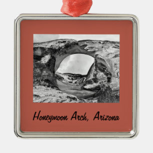 Honeymoon Arch Kerst Arch ingelijst Metal Ornamen Metalen Ornament