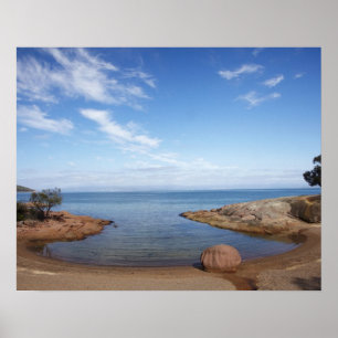 Honeymoon Bay, Coles Bay, Freycinet Nationaal Poster