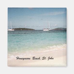 Honeymoon Beach, St. John Magneet