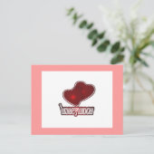 Honeymoon Briefkaart (Staand voorkant)