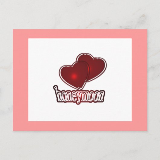 Honeymoon Briefkaart (Voorkant)