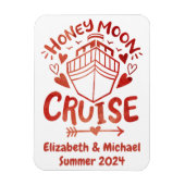 Honeymoon Custom Cruising Cruise Cabinedeur Magneet (Verticaal)