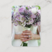 Honeymoon Fonds met 2 QR-code en foto's Informatiekaartje (Achterkant)