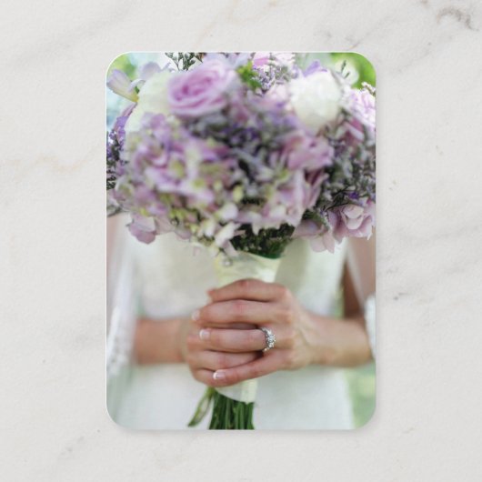 Honeymoon Fonds met 2 QR-code en foto's Informatiekaartje (Achterkant)