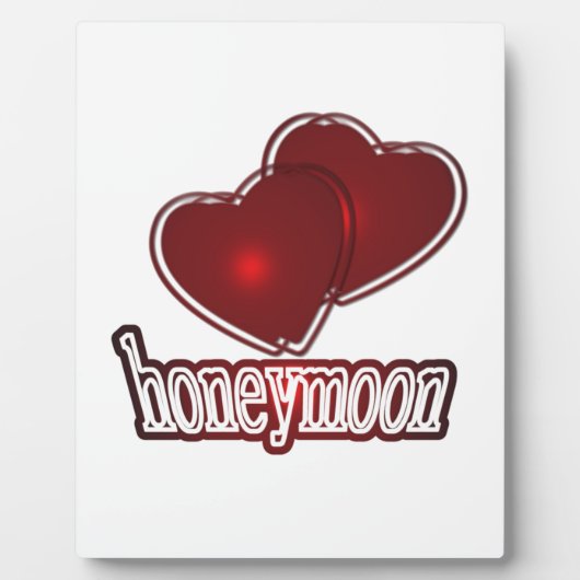 Honeymoon Fotoplaat (Voorkant)