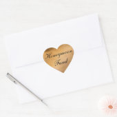 Honeymoon Fund Koper Hart Hart Sticker (Envelop)