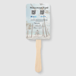 Honeymoon fund venomo paypal donation Q R couple Handwaaier