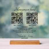 Honeymoon Fund With 2 QR Code (Neutre)