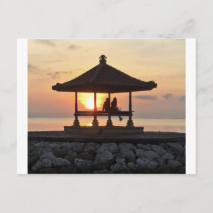 Honeymoon op Bali Briefkaart