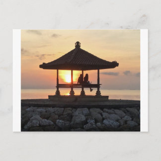 Honeymoon op Bali Briefkaart