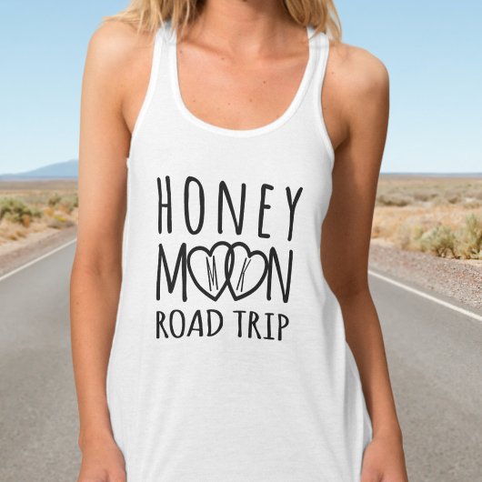 Honeymoon Road Trip Matching Tanktop