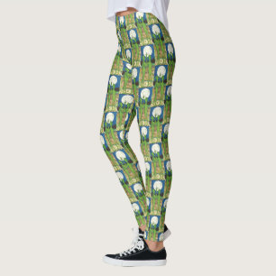 Honeymoon Roswell Aliens Cartoon Women's Leggings
