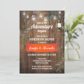 Honeymoon Shower Kaart (Staand voorkant)