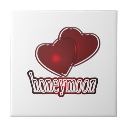 Honeymoon Tegeltje (Voorkant)