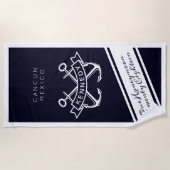 Honeymoon Vacation Destination, Year & Name Strandlaken (Voorkant)