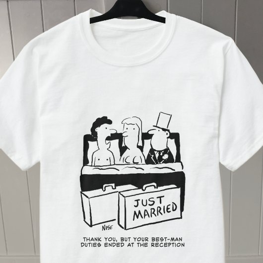 Honeymoon Wedding Night for Bride & Groom T-shirt