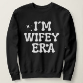 Honeymoon Wifey Era Sweatshirt (Design devant)