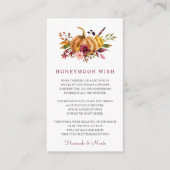 Honeymoon Wish Fund Enclosure Card Informatiekaartje (Voorkant)