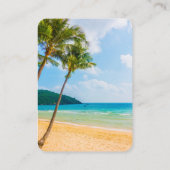 Honeymoon Wish/Fund Kaart w QR Code Insert (Achterkant)