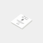 Honeymoonfonds scan QR-code naam toevoegen Post-it® Notes (Schuin)