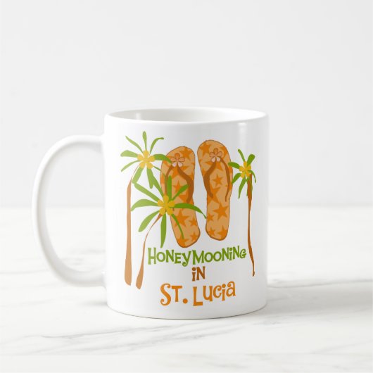 Honeymooning dans la tasse du St Lucia (Gauche)