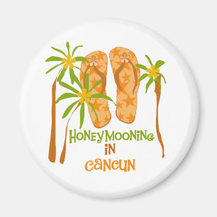 Honeymooning in Cancun Magneet