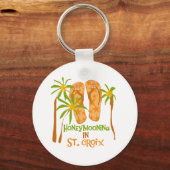 Honeymooning in St. Croix-Sleutelhanger Sleutelhanger (Voorkant)