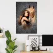 HoneyOnGrey - Poster (Bureau à domicile)