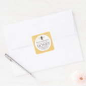 Honeypeb & Bee Raw Miel Étiquette Jaune (Enveloppe)
