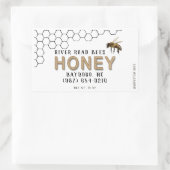Honeypeb et Bee Miel Étiquette Kraft (Sac)