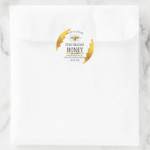 Honeypeb Gold Honey Bee Apiary Étiquette de produi (Sac)