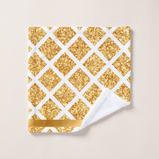 Honeypeb Gold Parties scintillant Boho Collection (Gant de toilette)