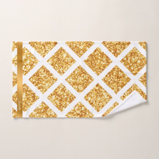 Honeypeb Gold Parties scintillant Boho Collection  (Serviette à main)