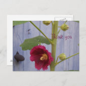 Honeysuccle dankt u briefkaart (Voorkant / Achterkant)