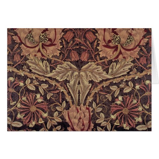 Honeysuckie par William Morris, Garden Flowers Art (Devant horizontal)