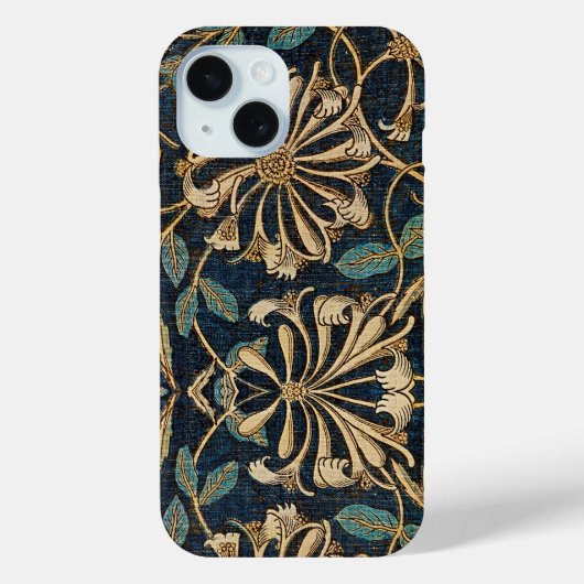 Honeysuckle Art iPhone Case - Tijdloze Elegantie (Achterkant)