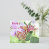 Honeysuckle Briefkaart (Staand voorkant)