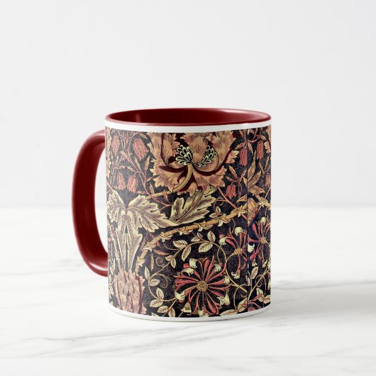 Honeysuckle, een  ontwerp van William Morris Mok (Voorkant links)