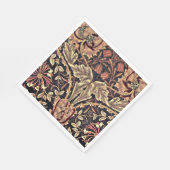 Honeysuckle, een ontwerp van William Morris, Servet (Hoek)