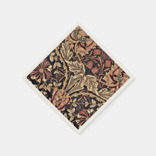 Honeysuckle, een William Morris-ontwerp, Servet