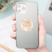 Honeysuckle fee - fee van de tuin sticker (Telefoon)