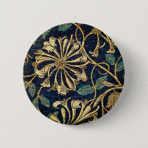 Honeysuckle Floral Button