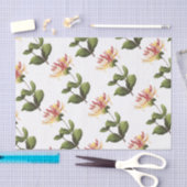 Honeysuckle Flower Pattern Tissuepapier (Craft)
