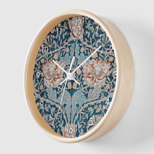 Honeysuckle, horloge William Morris (Angle)