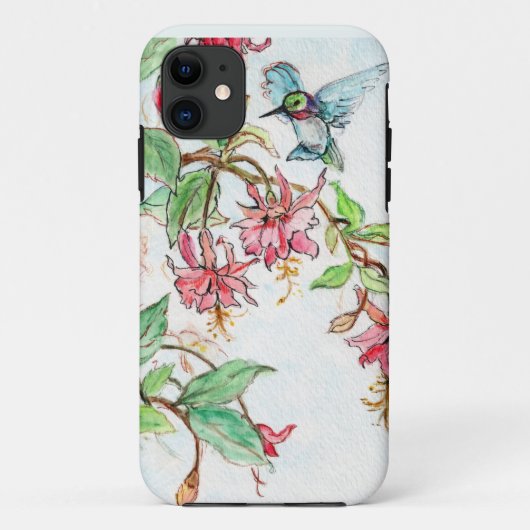 Honeysuckle Hummingbird Case-Mate iPhone Case (Achterkant)
