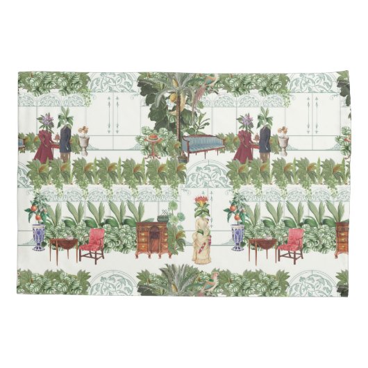 Honeysuckle in Waiting | Natuurlijke Kussensloop (Achterkant)