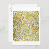 'Honeysuckle'-ontwerp, 1883 Briefkaart (Voorkant / Achterkant)