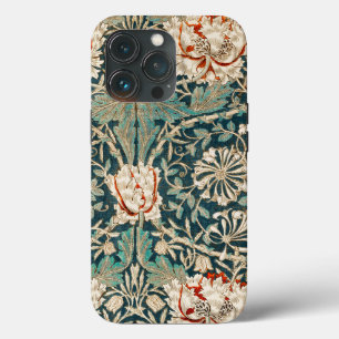 Honeysuckle Pattern - Design of William Morris iPhone 13 Pro Hoesje
