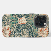 Honeysuckle Pattern - Design of William Morris iPhone Hoesje (Achterkant horizontaal)
